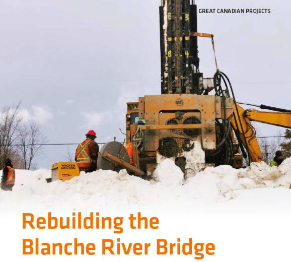 Blanche River Bridge Project